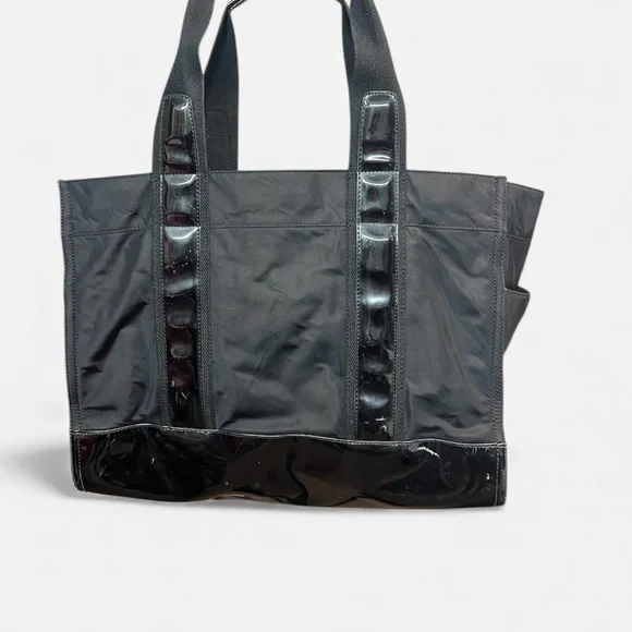 Tory Burch Black Tote Bag Purse - Picture 2 of 12